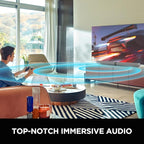 Sound Bar, 80W Soundbar with Bluetooth/ARC/Opt/AUX Connect, with Volume Boost - Image 3