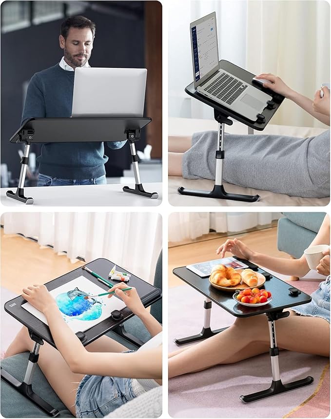 SAIJI Height & Angle Adjustable Laptop Stand - Image 9