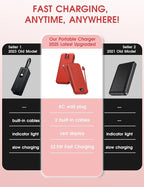 Portable Charger Power Bank, 12000mAh 22.5W USB C Charger Fast Charging - Image 2