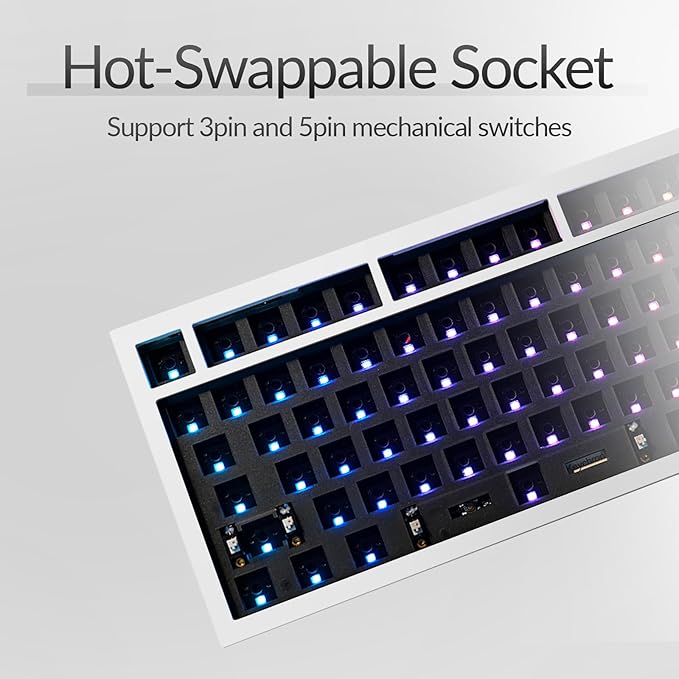 Keychron Q6 Max QMK/VIA Wireless Custom Mechanical Keyboard Barebone Knob - Image 6