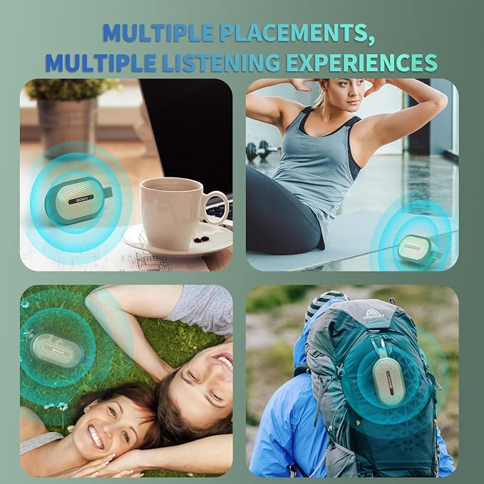 SOWO Wireless Portable Small Speaker, Ultra Magnetic Bluetooth Speaker - Image 7
