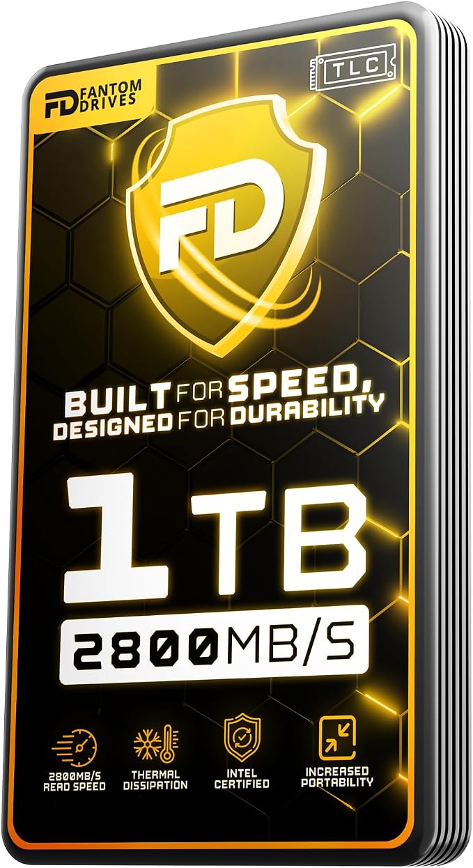 Fantom Drives Extreme 1TB External SSD by FantomDrives