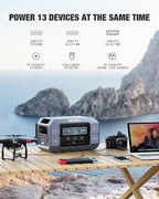 GRECELL Solar Generator 2200W Portable Power Station 1126Wh, 1.25Hrs Fast - Image 4