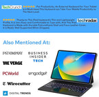 Keyboard Case for iPad Air 13 and iPad Pro 12.9 inch 6th / 5th / 4th / 3rd - Image 6