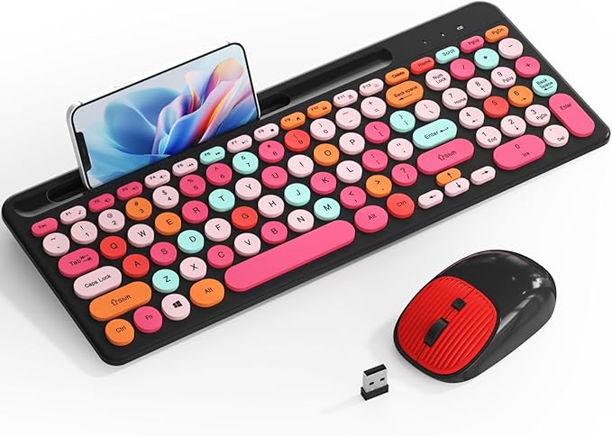 Retro Typewriter Wireless Keyboard by Unknown