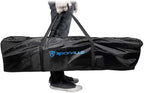 Rockville RTP82W 8 ft Adjustable Totem Light Stand, Carry Bags, 35mm Speaker - Image 7