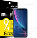 NEW'C 3 Pack Designed for iPhone 11 and iPhone XR Screen Protector, Enhanced by NEWC