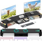 OPNICE Dual Monitor Stand Riser by OPNICE
