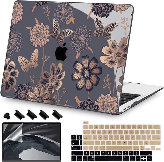 Teryeefi for M1 M2 MacBook Pro 13 inch Case 2022 2020-2016 Release, Plastic by Teryeefi