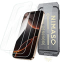 NIMASO for iPhone 16 Pro Max Screen Protector, 3 Pack Tempered Glass Screen by NIMASO