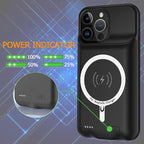 Battery Case for iPhone 16 Pro Max, Upgraded 12000mAh Rechargeable Portable - Image 4