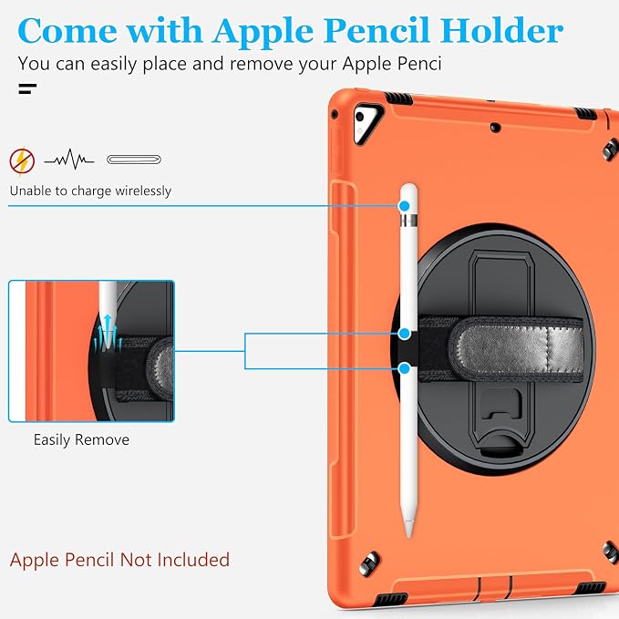 Case for iPad Pro 12.9 2nd Generation 2017 & 2015 1st Generation, Heavy Duty - Image 8