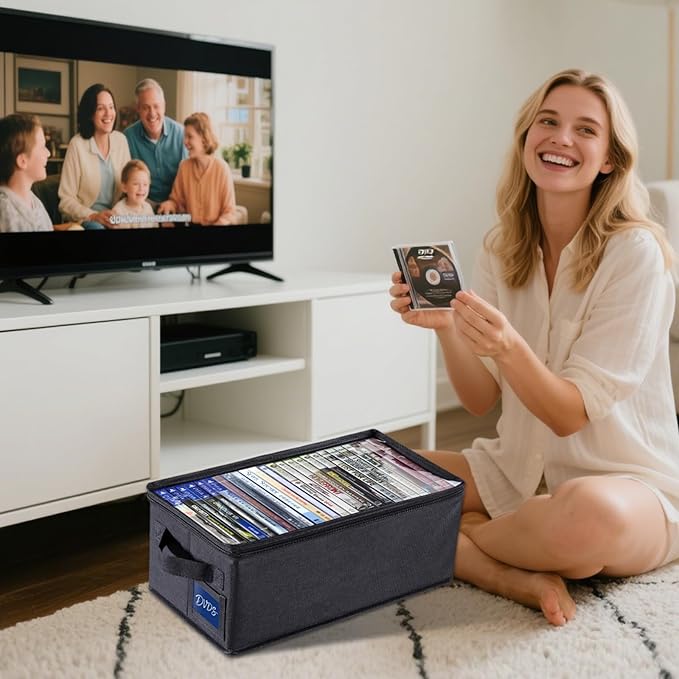 CCidea DVD Storage Box with Clear Window - Image 2