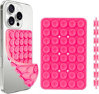 1 Pack Silicone Suction Cup Phone Case Mount Double Sided, Phone Accessories by Giumel