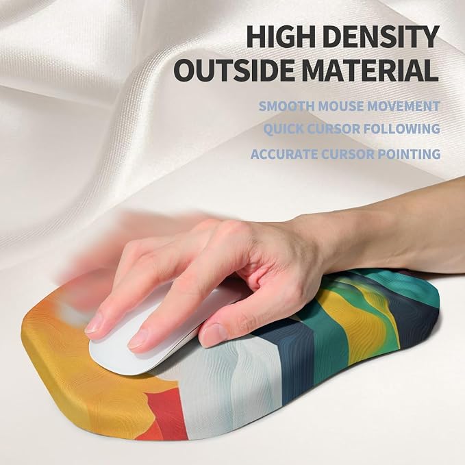 Ergonomic Raised Mouse Pad Wrist Support - Image 4