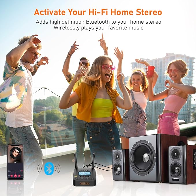 1Mii B06Pro+ Hi-Fi Bluetooth 5.1 Audio Receiver, LDAC Hi-Res Wireless Audio - Image 3