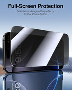 SMARTDEVIL 2 Pack for iPhone 16 Pro Privacy Screen Protector, Military Grade - Image 7