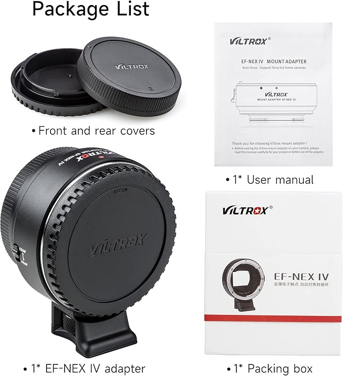 VILTROX EF-NEX IV Lens Adapter - Image 7