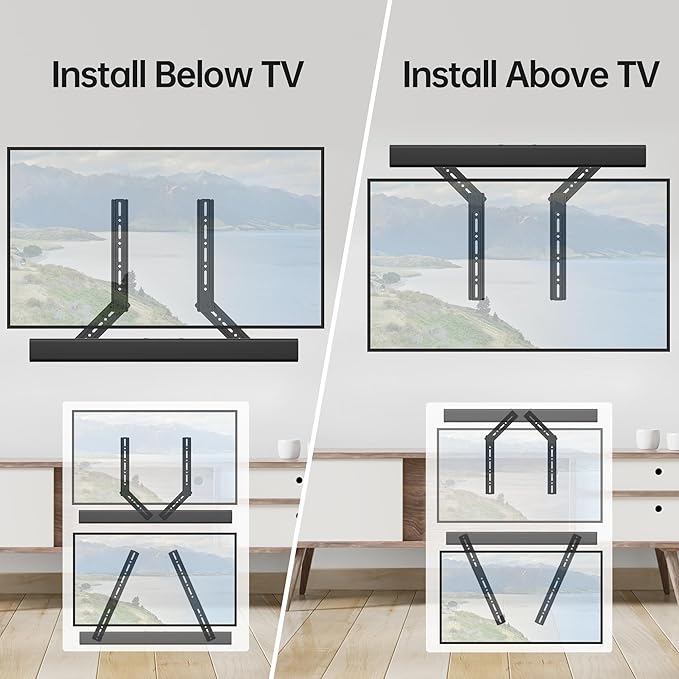 USX MOUNT Soundbar Mount, Sound Bar Mount - Image 5