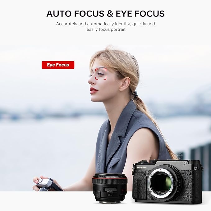 VILTROX EF-GFX II Auto Focus Lens Mount Adapter Converter - Image 3