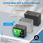 12V 100Ah LiFePO4 Battery - Image 2