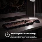 KNOWSQT Wireless Keyboard and Mouse Combo - Image 4