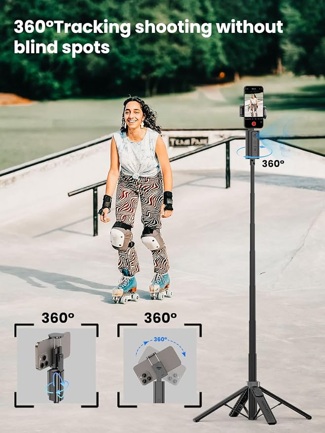 Auto Face TrackingTripod, w/Gesture Control - Image 5