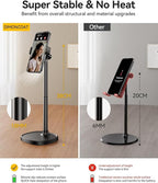 DIMONCOAT Phone Stand for Desk, Angle Height Adjustable Phone Holder for Desk - Image 3