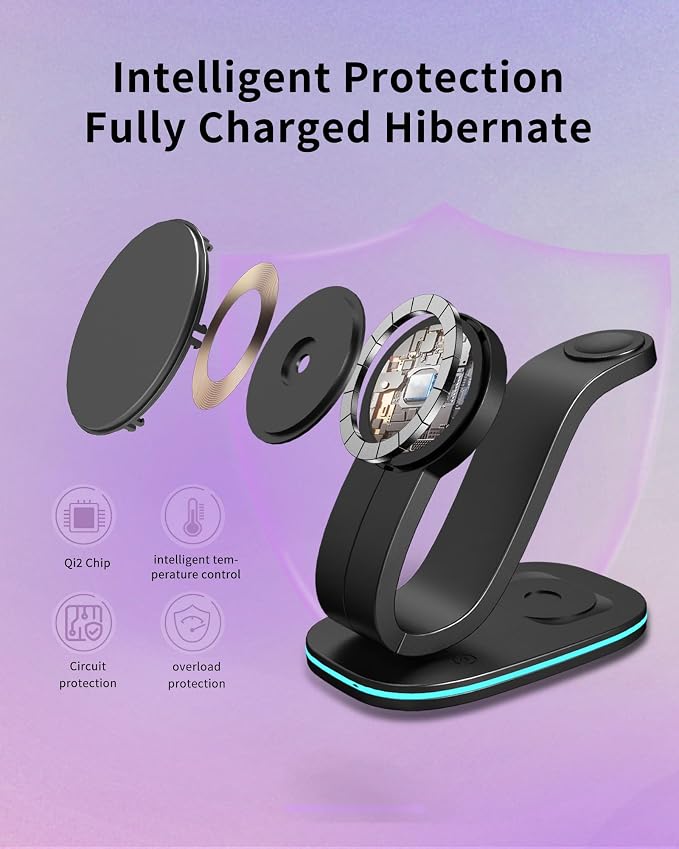 3 in 1 Wireless Charging Station - Image 7