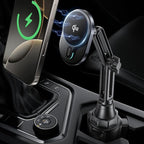 for Qi2 15W Wireless MagSafe Car Mount Charger Cup Phone Holder, 15W Fast - Image 2