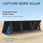 Portable Solar Panel 220W 40V Monocrystalline Foldable Solar Panels Charger - Image 5