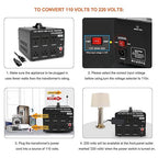 Yinleader Voltage Converter Transformer Step Up/Down Transformer Converter - Image 3