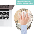 Mouse Pad with Wrist Support, Ergonomic Mouse Pad with Memory Foam Wrist Rest - Image 7