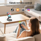 Cell Phone Stand with Bluetooth Speaker and Remote Control, Birthday Gift - Image 3