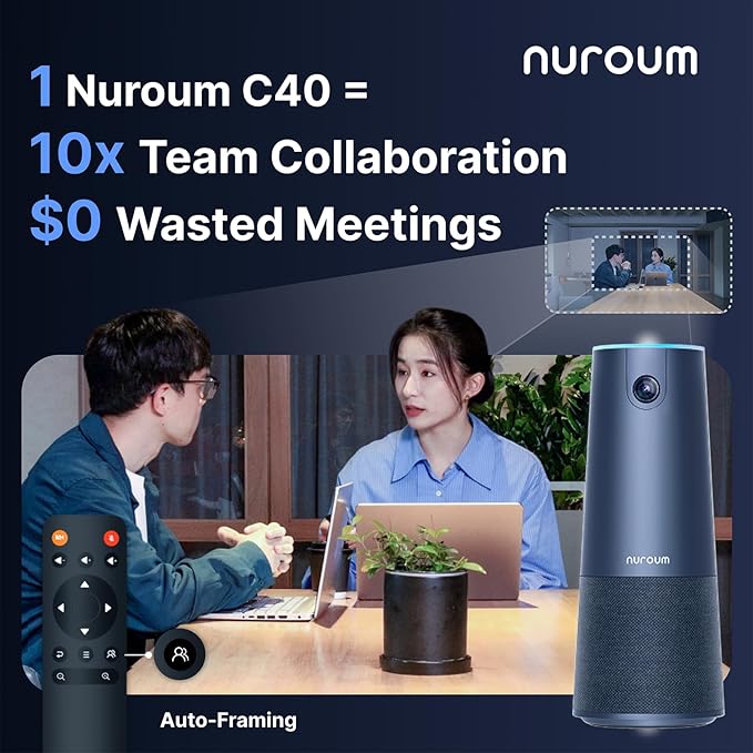 NUROUM C40 2K Video Conference Webcam - Image 2
