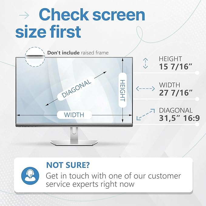 VINTEZ 31.5 Inch 16:9 Privacy Screen - Image 4