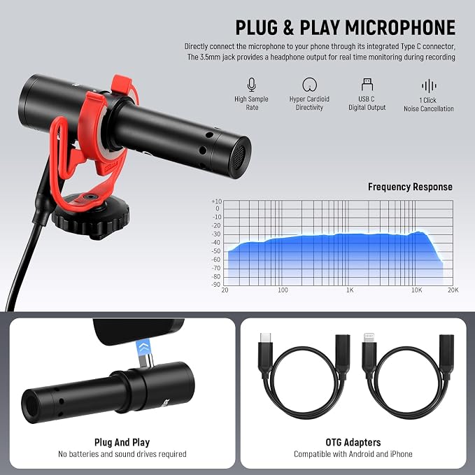 NEEWER Phone Vlogging Kit, Content Creator Essentials Kit - Image 4