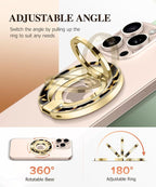 GVIEWIN Magnetic Phone Ring Holder, Compatible - Image 3