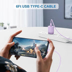 Type C Charger, 2 Pack 25W PD USB C Wall Charger Super Fast Charging Block & - Image 7