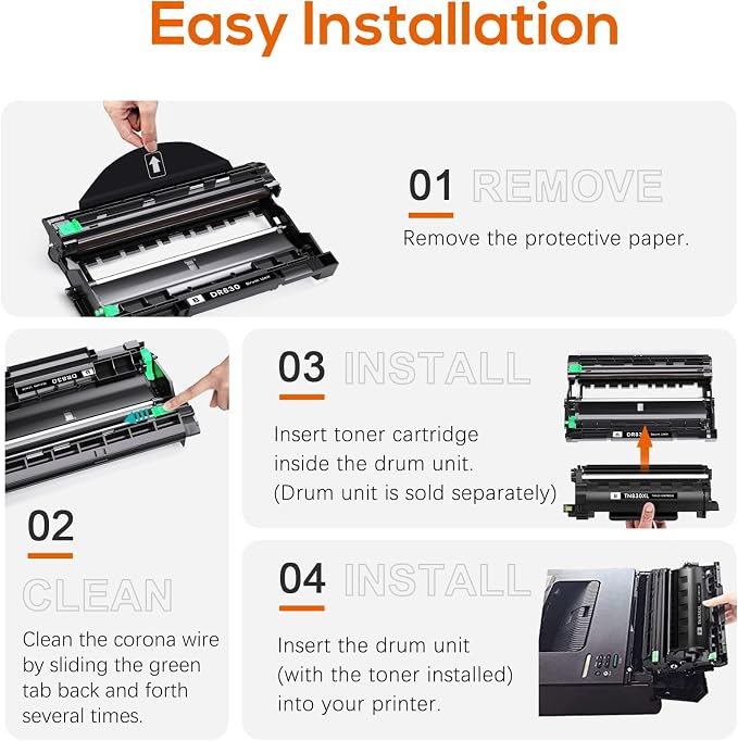 Compatible DR830 Drum Unit Replacement - Image 7