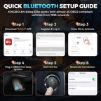 KINGBOLEN Ediag Elite OBD2 Scanner Bluetooth, Bi-Directional Control Scanner - Image 8