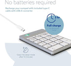 R-Go Number Pad Keyboard, for Financial Accounting, Data Entry & Excel - Image 6