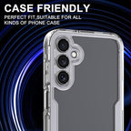 for Samsung Galaxy A16 Camera Lens Protector, Individual Metal Ring Tempered - Image 5