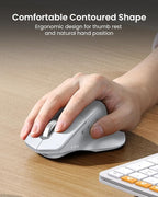 ProtoArc Ergonomic Wireless Keyboard Mouse, EKM01 Plus Full Size Ergo Bluetooth - Image 5