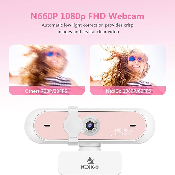 NexiGo N660P 1080P 60FPS Webcam - Image 2