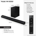 Samsung HW-B550D 3.1 ch Soundbar w/ Dolby Audio, Surround Sound expansion - Image 2