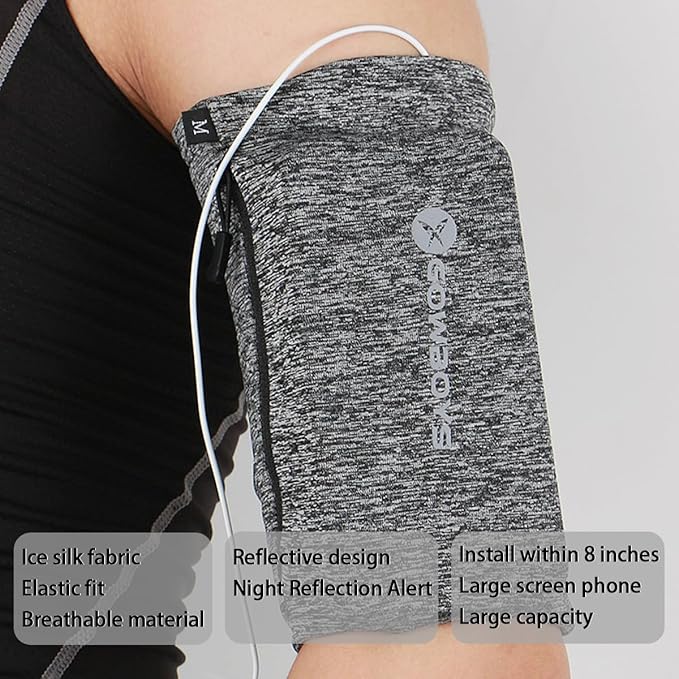 Running Phone Armband for Men Women, Universal Arm Bands for Phones Below 8 - Image 2