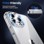 UniqueMe for 3 Pack iPhone 16 Pro/iPhone 16 Pro Max Camera Lens Protector - Image 6