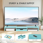 OPNICE Desk Organizers and Accessories, Dual Monitor Stand Riser - Image 7
