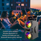 Bluetooth Speaker, 40W Portable Wireless Speaker - Image 6